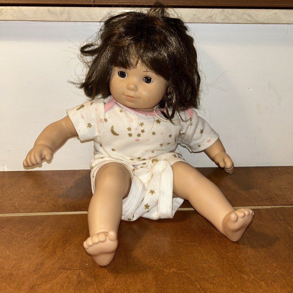 American Girl Doll retired bitty baby twin brown hair brown eyes E1